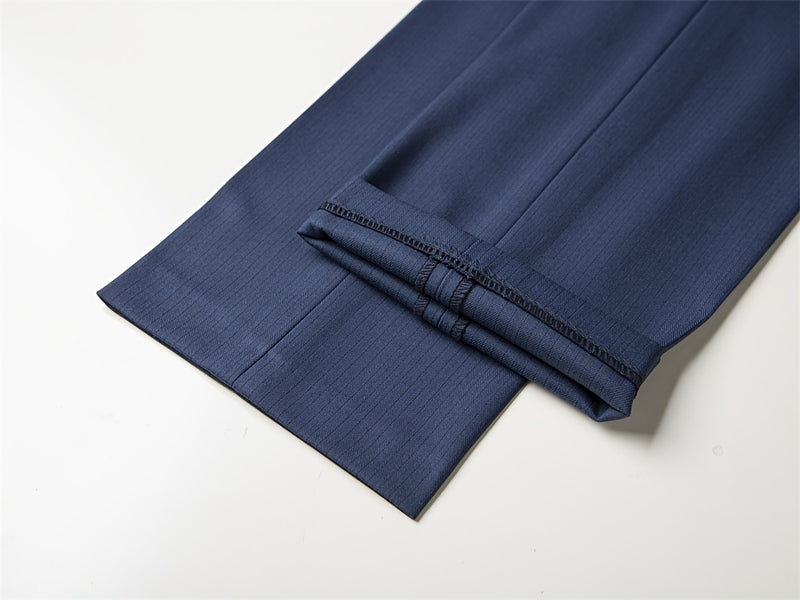 Men's Two-Piece Suit Set - Business & Casual Wear, Slim Fit.