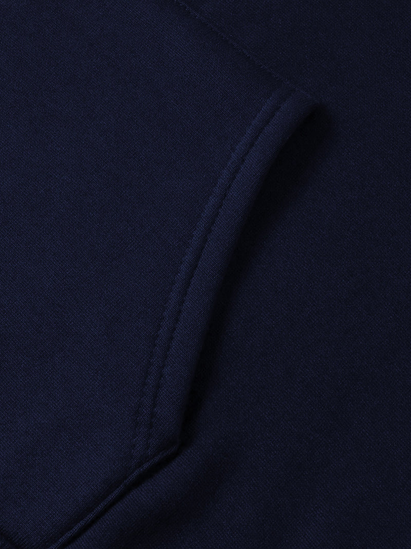 Men's Casual Versatile -Lined Hooded Sweatshirt with British Flag Print.