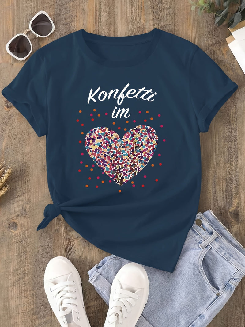 Women’s Casual Short Sleeve T-Shirt.