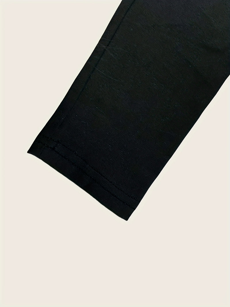 New Women's Versatile Casual Color-Blocked Long-Sleeve T-Shirt.