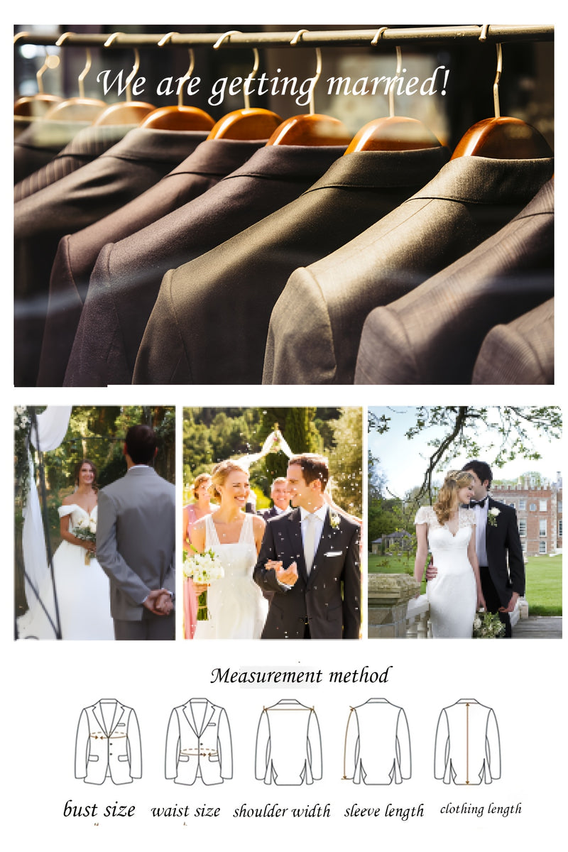 Men's Mandarin Suit Set with Western Pants Two-Piece Outfit