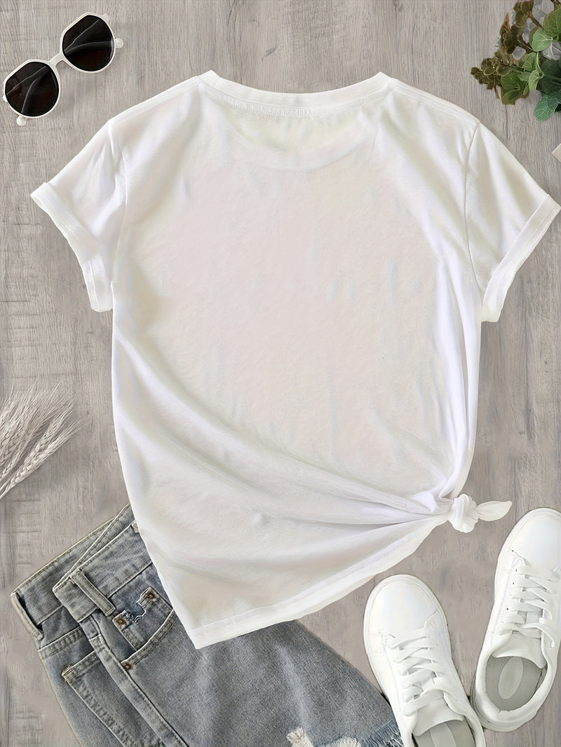 Women's Turquoise T-Shirt.