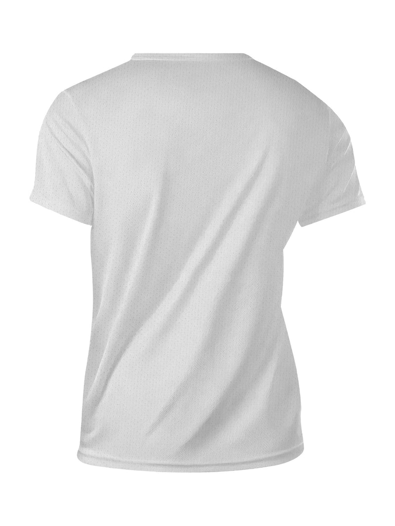 Men’s Short-Sleeved Round Neck, Knitted Fabric That Is Easy And Comfortable.