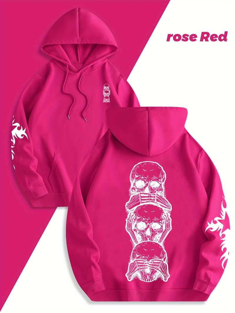 Men's New Trendy "Open-Eye" Print Sweatshirt.