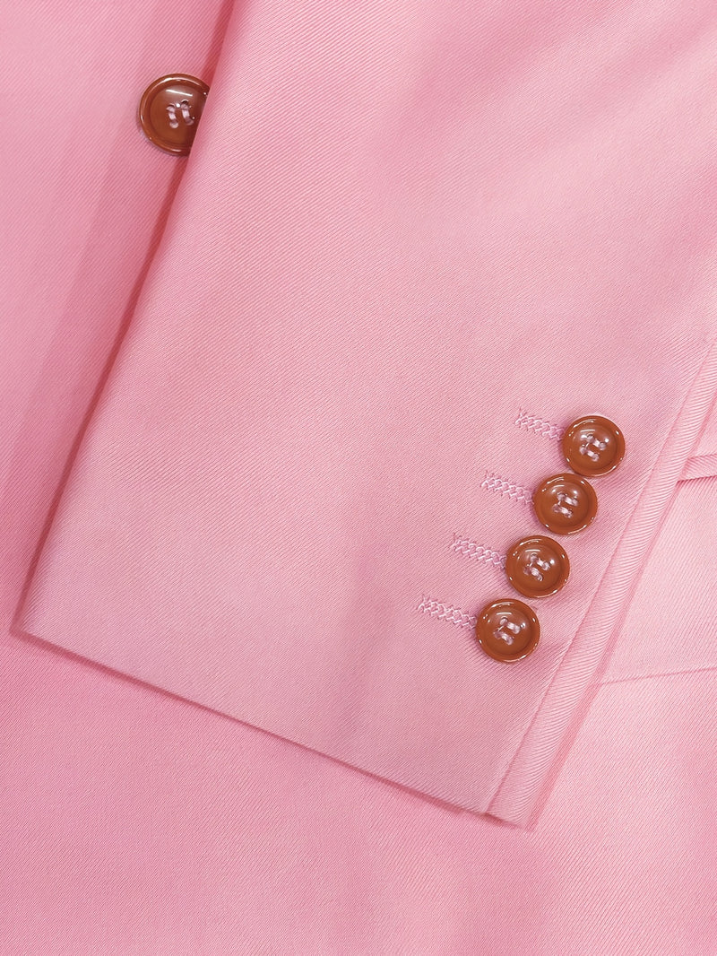 Light Business-Casual-Elegant Suit Set, Two-Piece Outerwear.