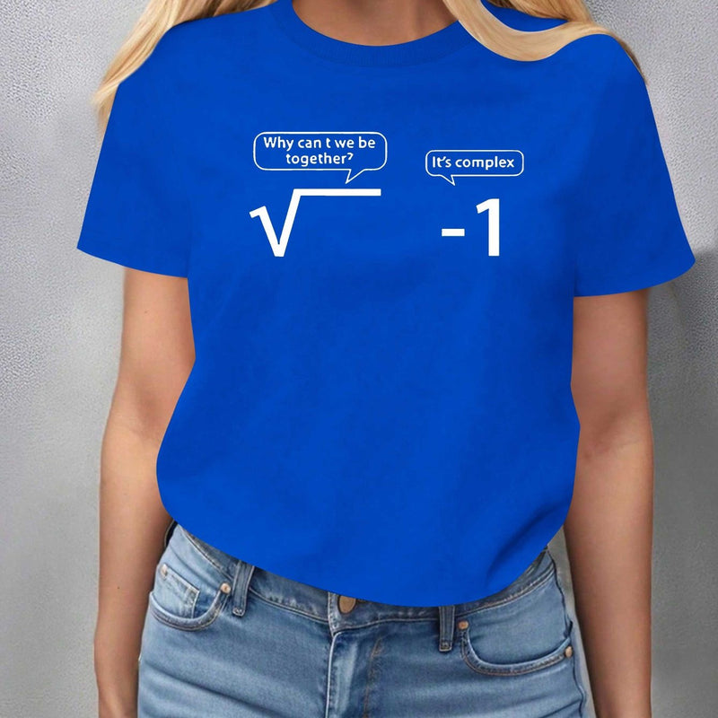 Women’s Funny Design Cozy T-Shirt.