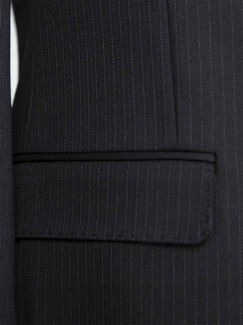 Men's Double-Breasted Suit Set, Casual Formal Wear.