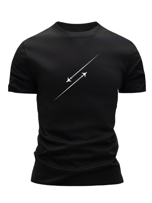 3pcs Men’s Cotton T-Shirts, Casual Fashion Top.