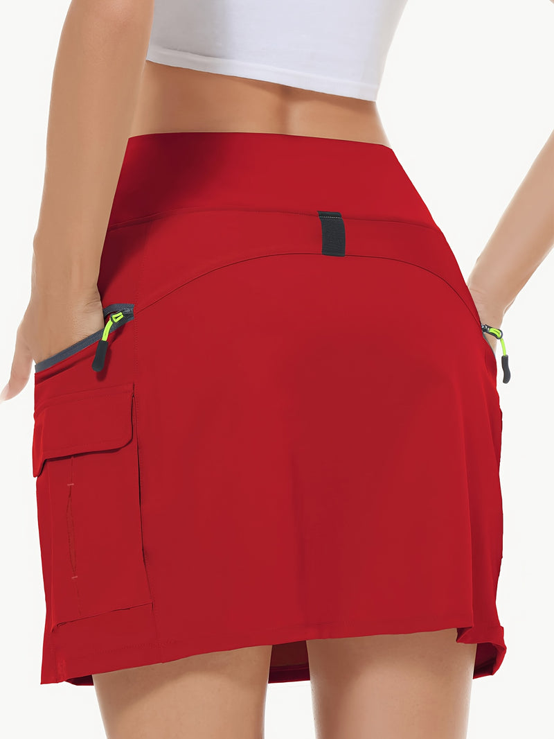 Women's Sports Skorts, Outdoor Hiking Cargo Shorts.
