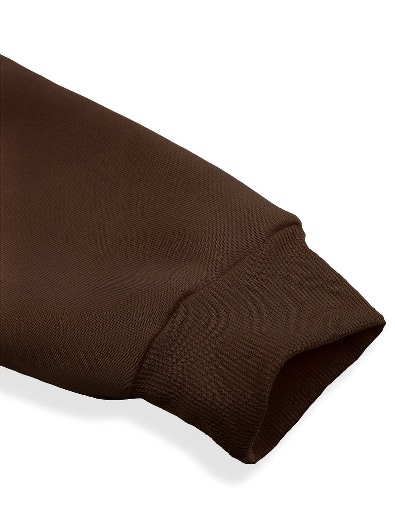 Men's hooded sweatshirt.