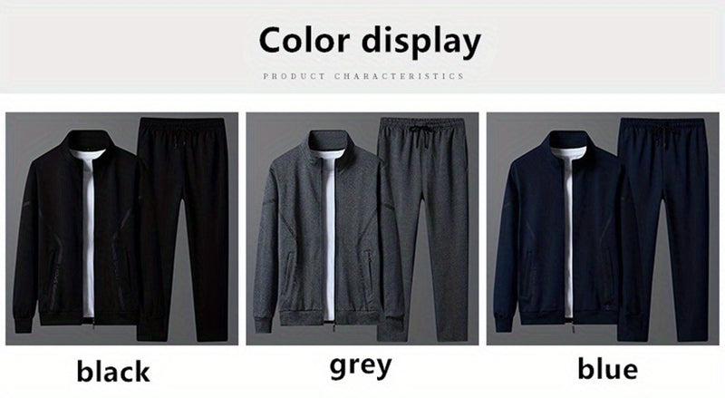 Men's Sportswear Set for Spring And Autumn Casual Outfit.