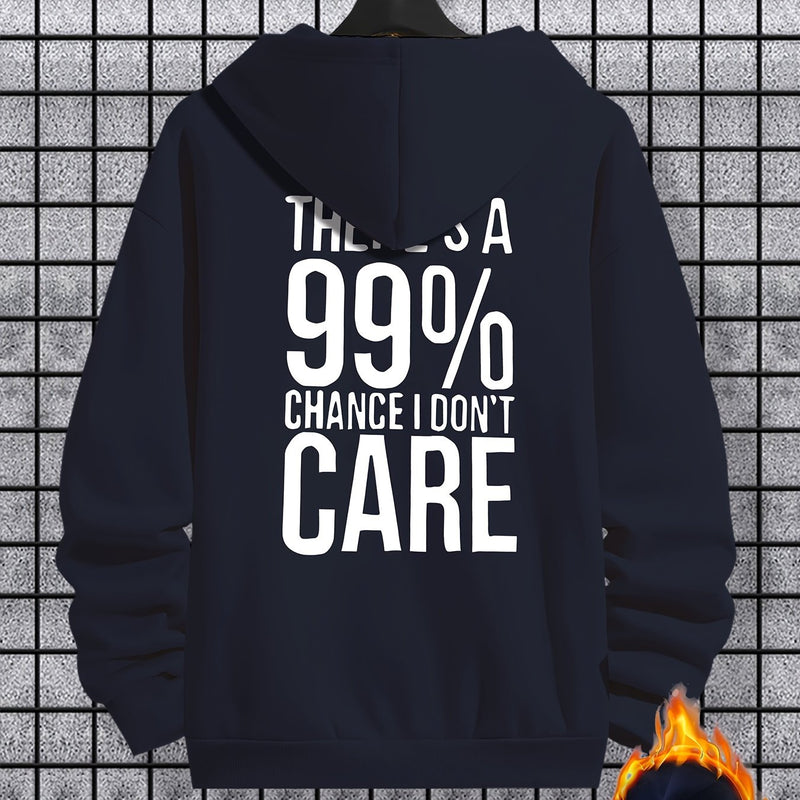 Men's Casual Pullover Hooded Sweatshirt.