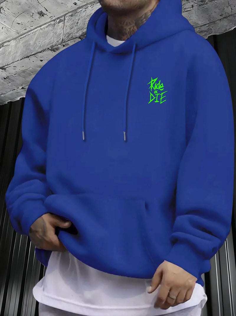 Men's Hooded Sweatshirt.