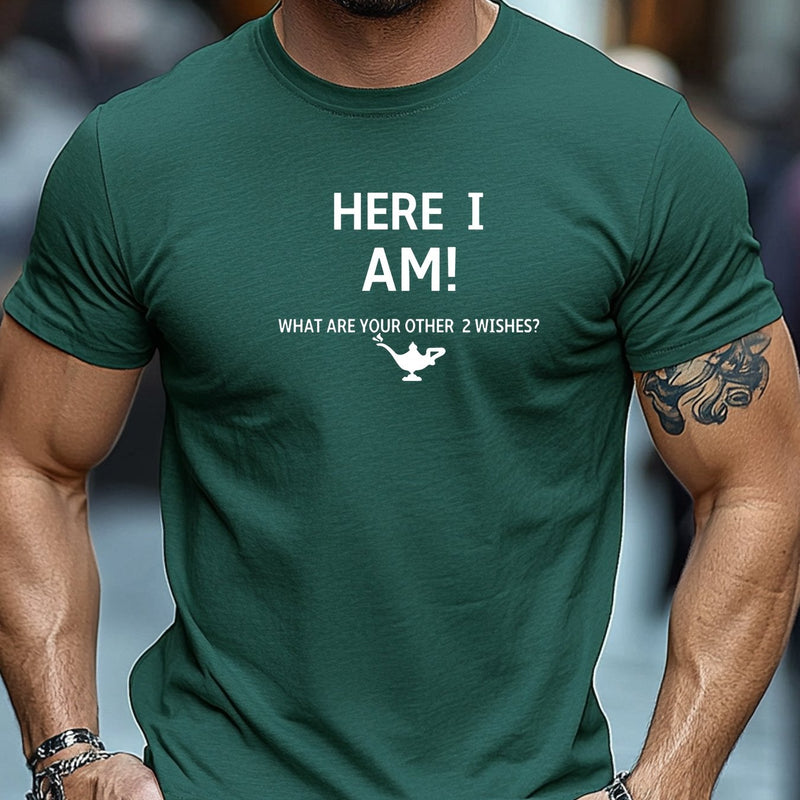 Men's Funny Short-Sleeve T-Shirt.