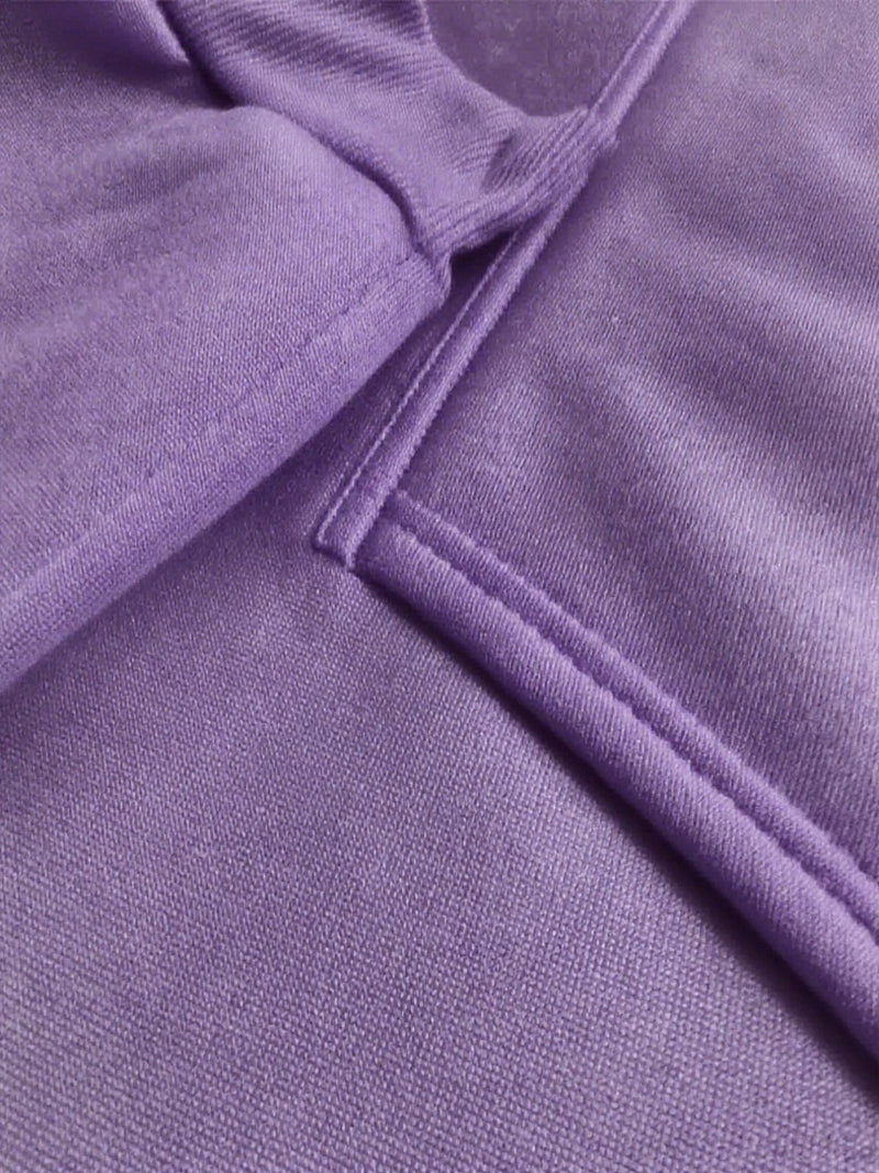 Women's Hooded Pullover with Pocket.