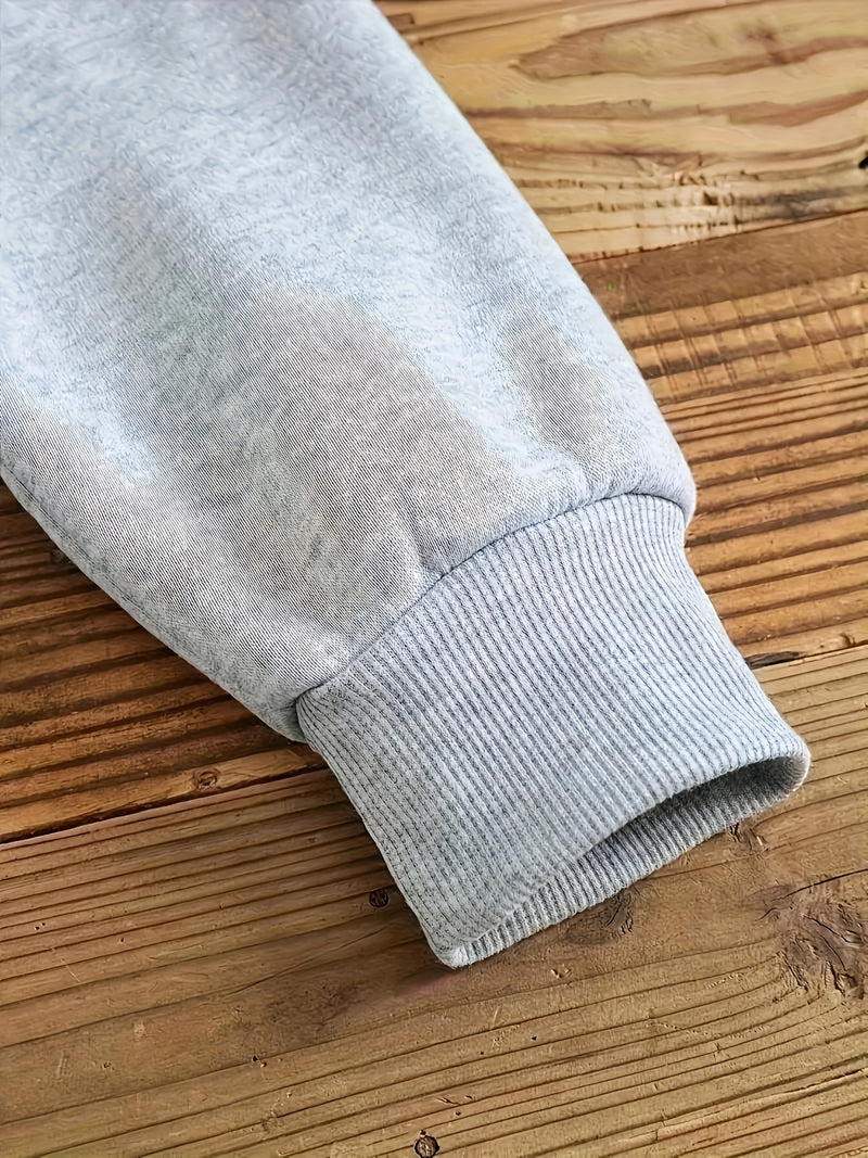 Women's Casual Hoodie, Winter Hooded Pullover with Drawstring Pockets.