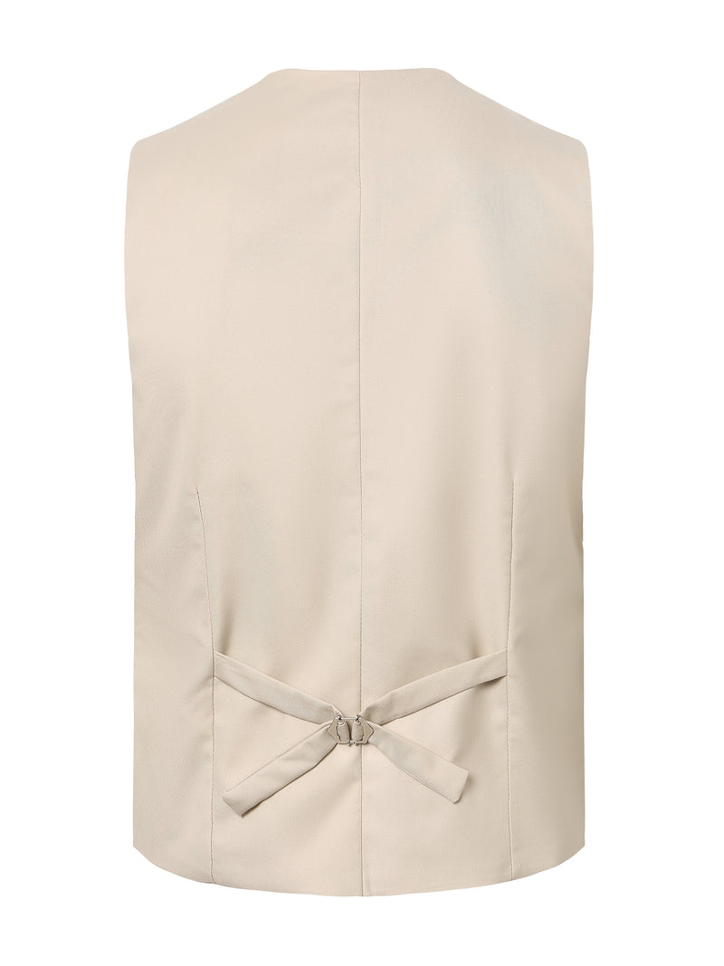 Men's 3pcs Suit Set, Including a Blazer, Vest, And Trousers.