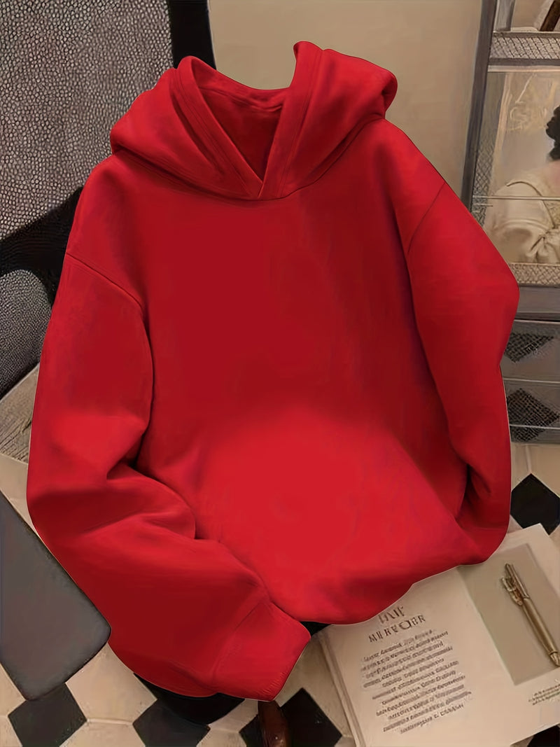 Women'S Hooded Sweatshirt New Autumn And Winter Style.