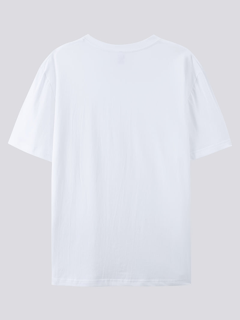 7pcs Men's Premium Cotton Short-Sleeve T-Shirts.