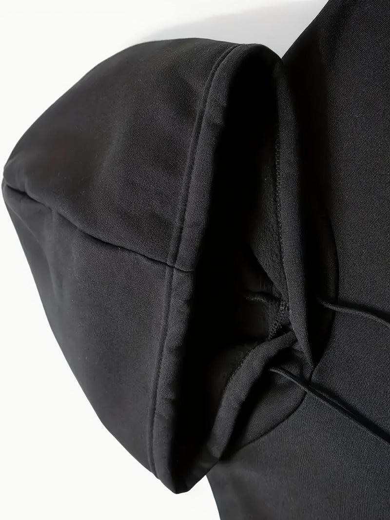 Autumn/Winter Men's -Lined Thick Hooded Sweatshirt and Jogger.