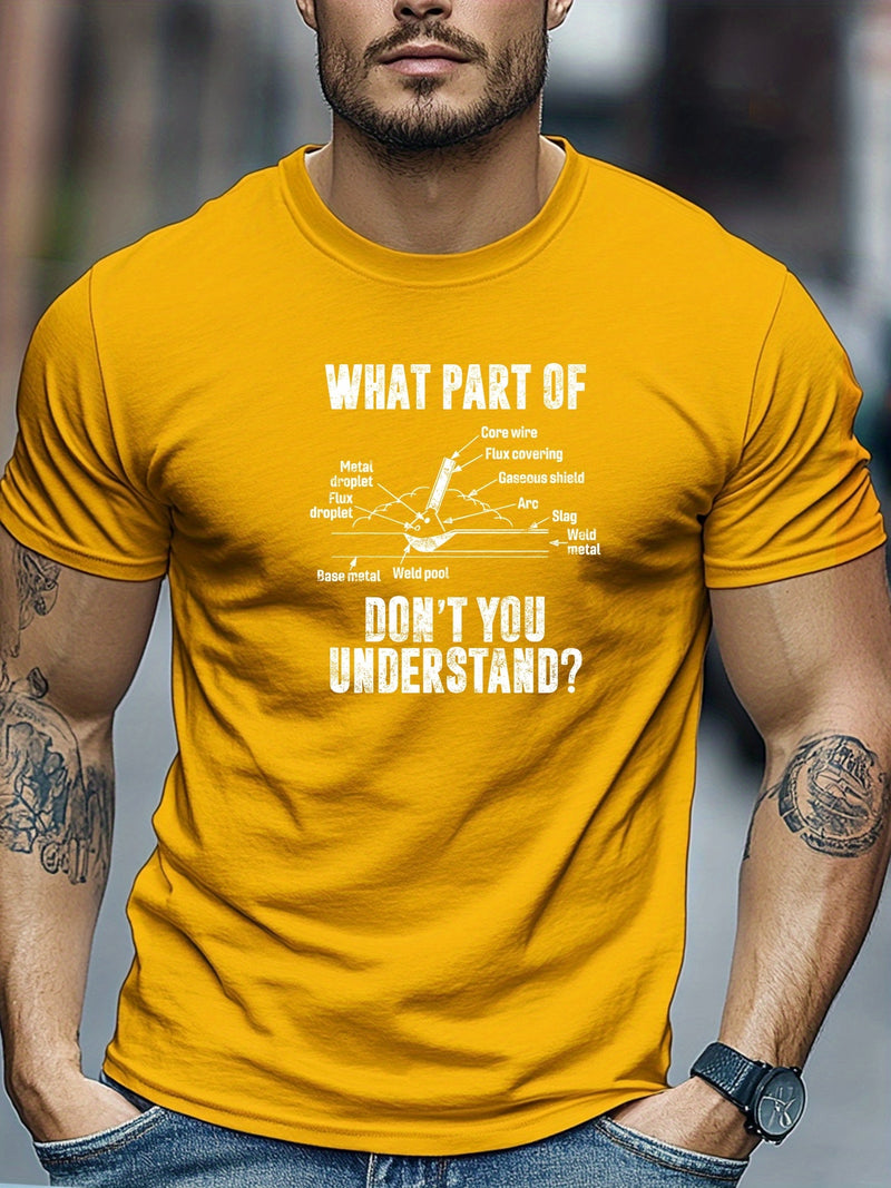 Men's Summer Casual Short-Sleeve T-Shirt.