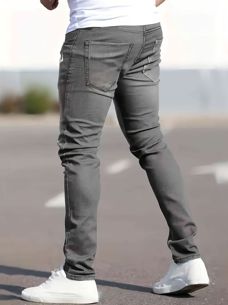 Gengyuan Shi - Men's Casual Stretch Pants 2pcs Set.