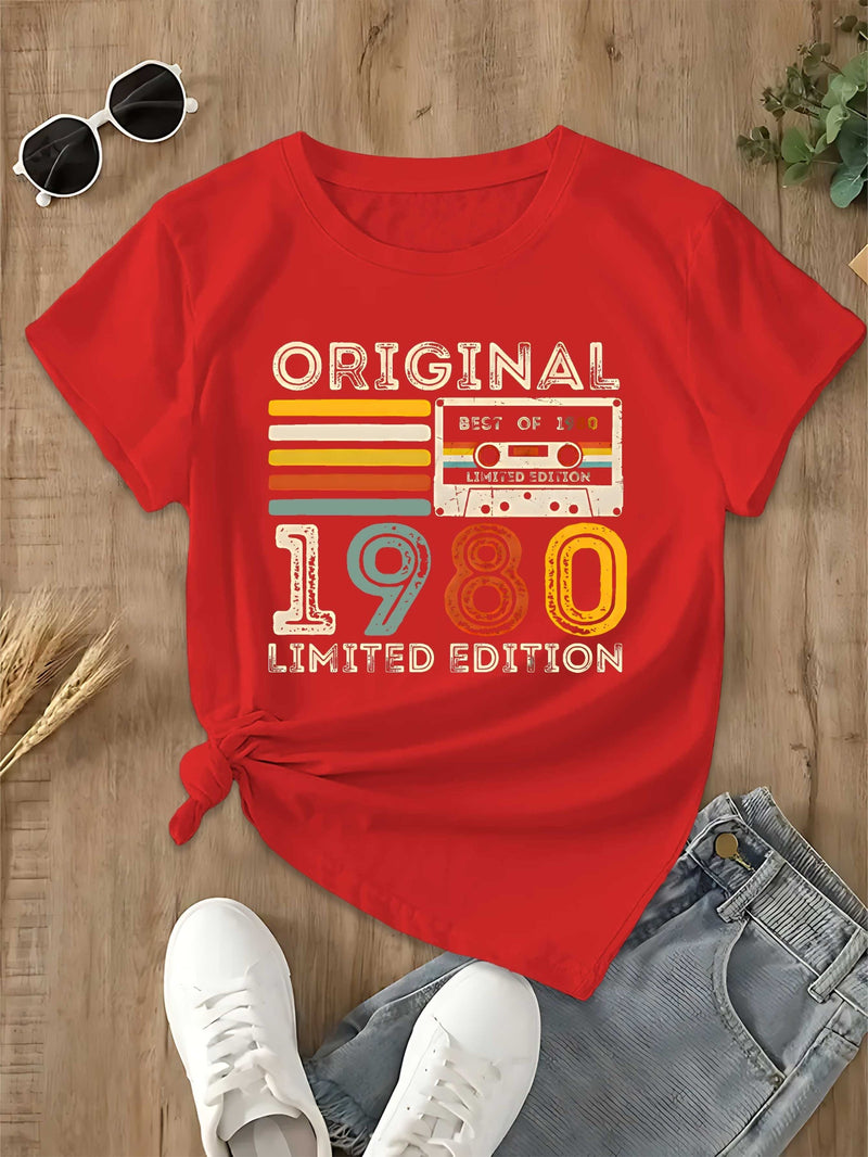 Women's T-Shirt with Short Sleeves.