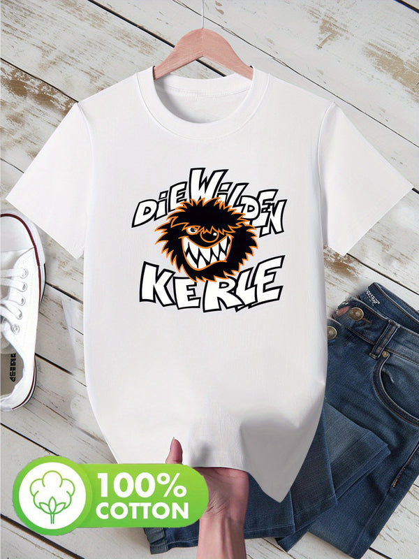 Graphic T-Shirt Casual Short Sleeve Tee for Men & Women.