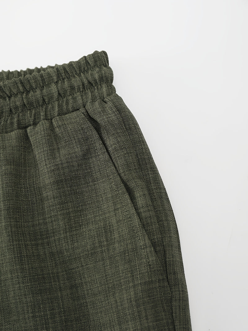 Men's Solid Color Single Patch Pocket Suit Collar Long Sleeve.