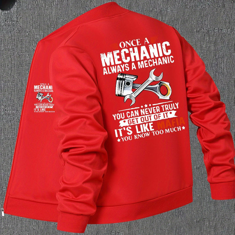 American Casual Stand-up Collar Sweatshirt Jacket for Men, Spring/autumn.