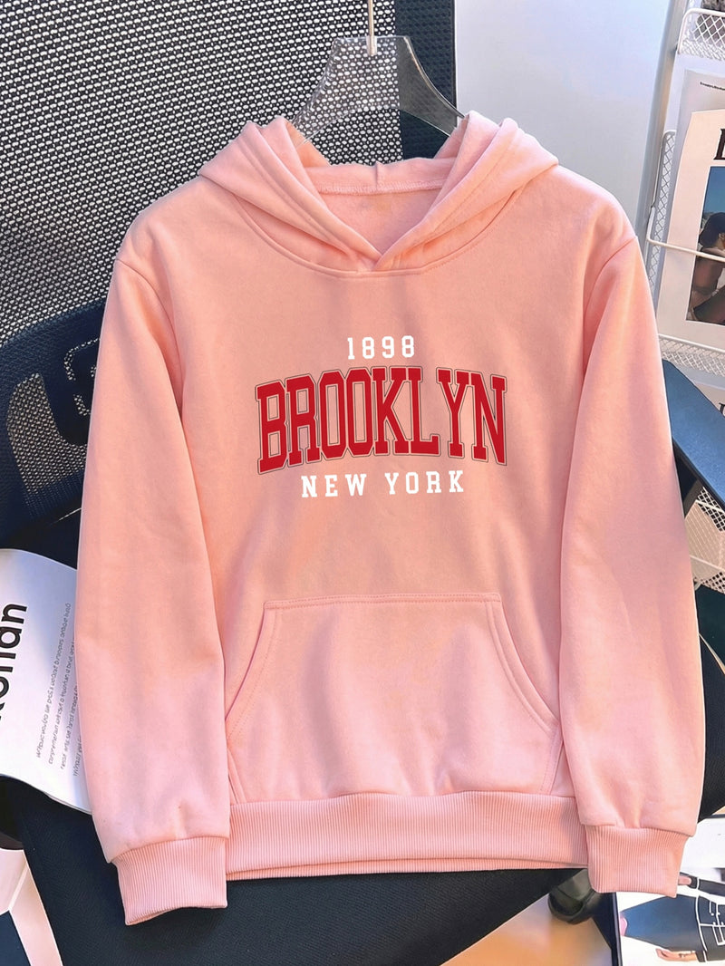 Women's Hooded Sweatshirt with Pocket.