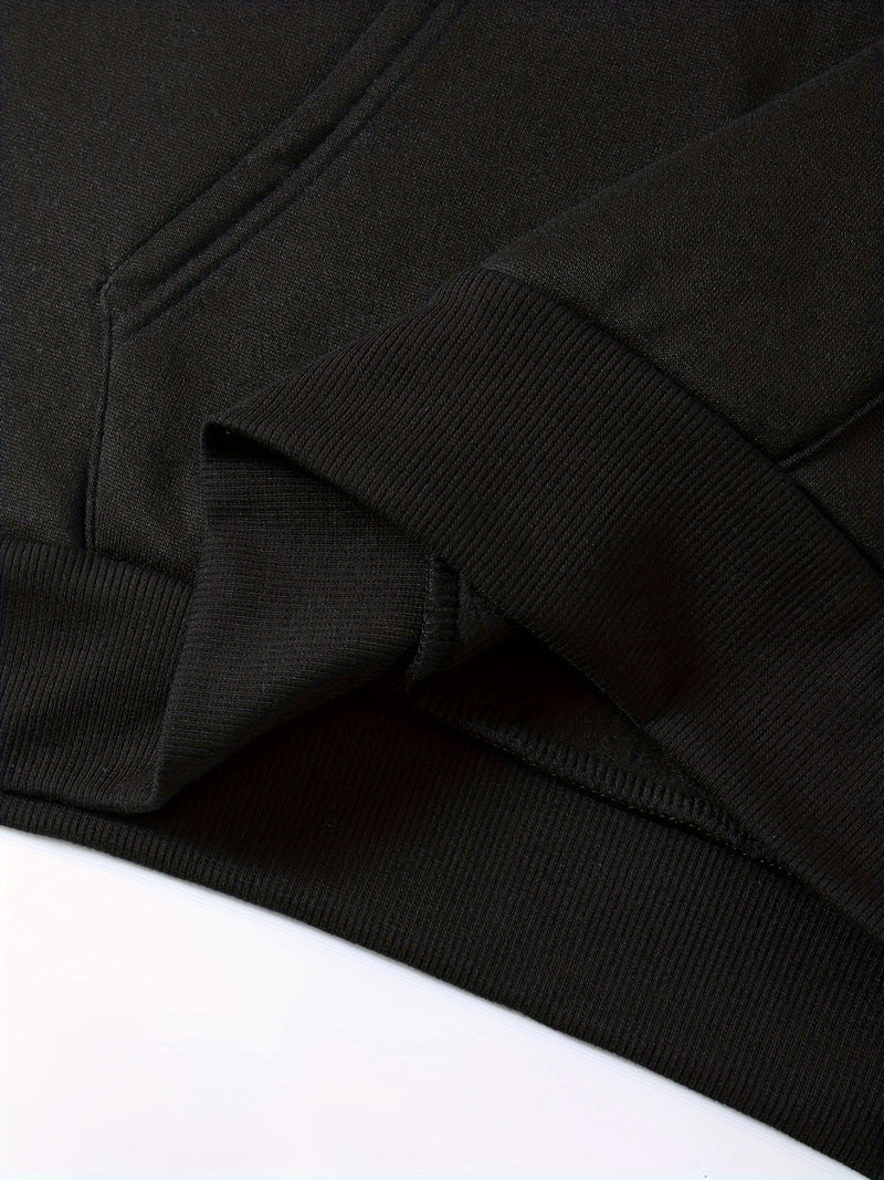 Men's Casual Polyester Hoodie.