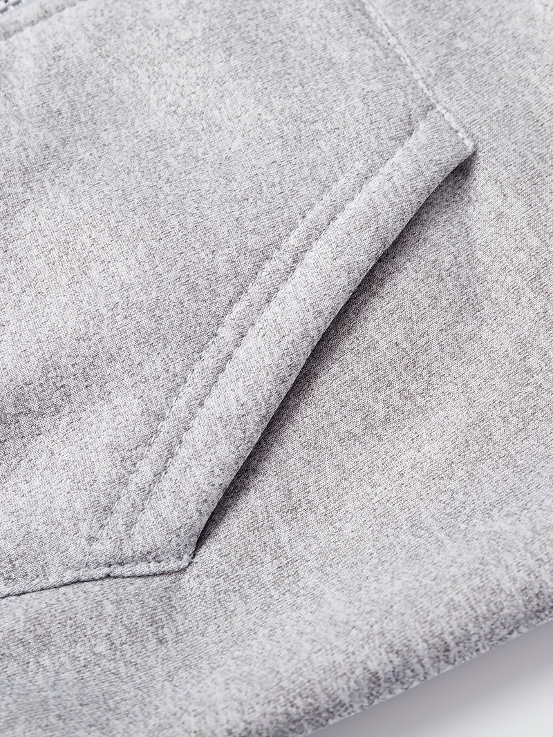 Boys Thick Plush-Lined Zip-Up Jacket + Pants Set.