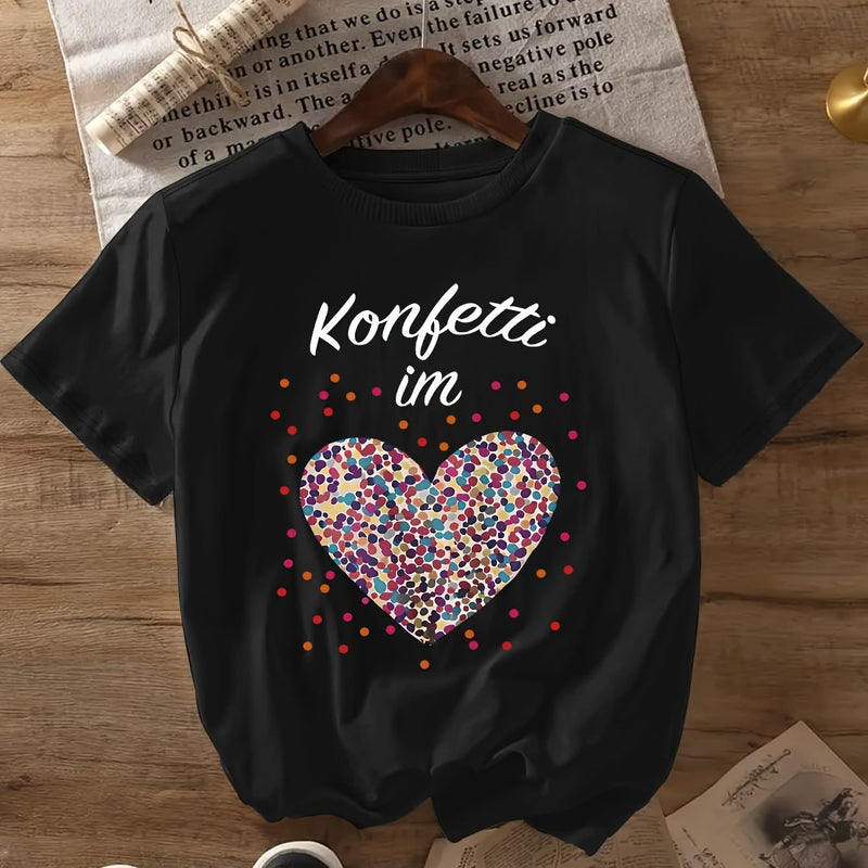 Women’s Casual Short Sleeve T-Shirt.