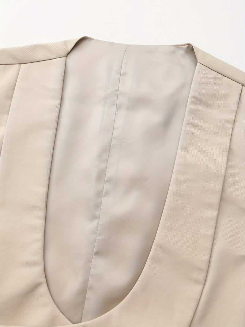 Men's 3pcs Suit Set, Including a Blazer, Vest, And Trousers.