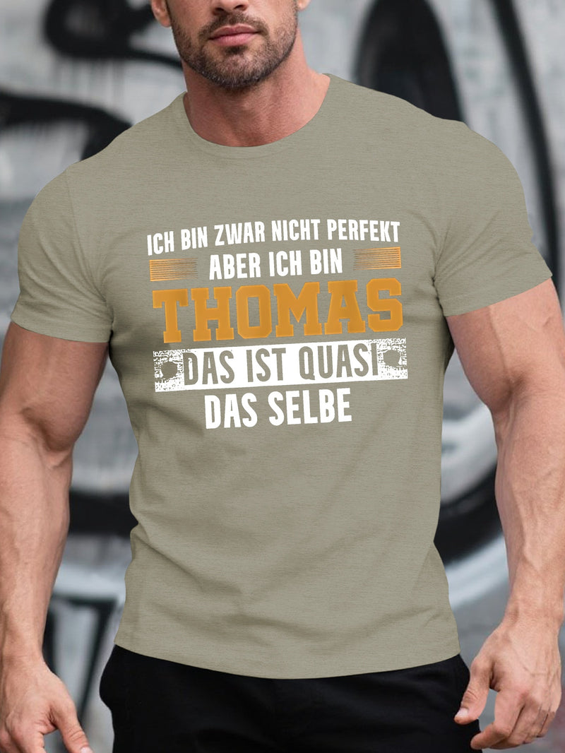 Men’s Summer Short-Sleeve T-Shirt.