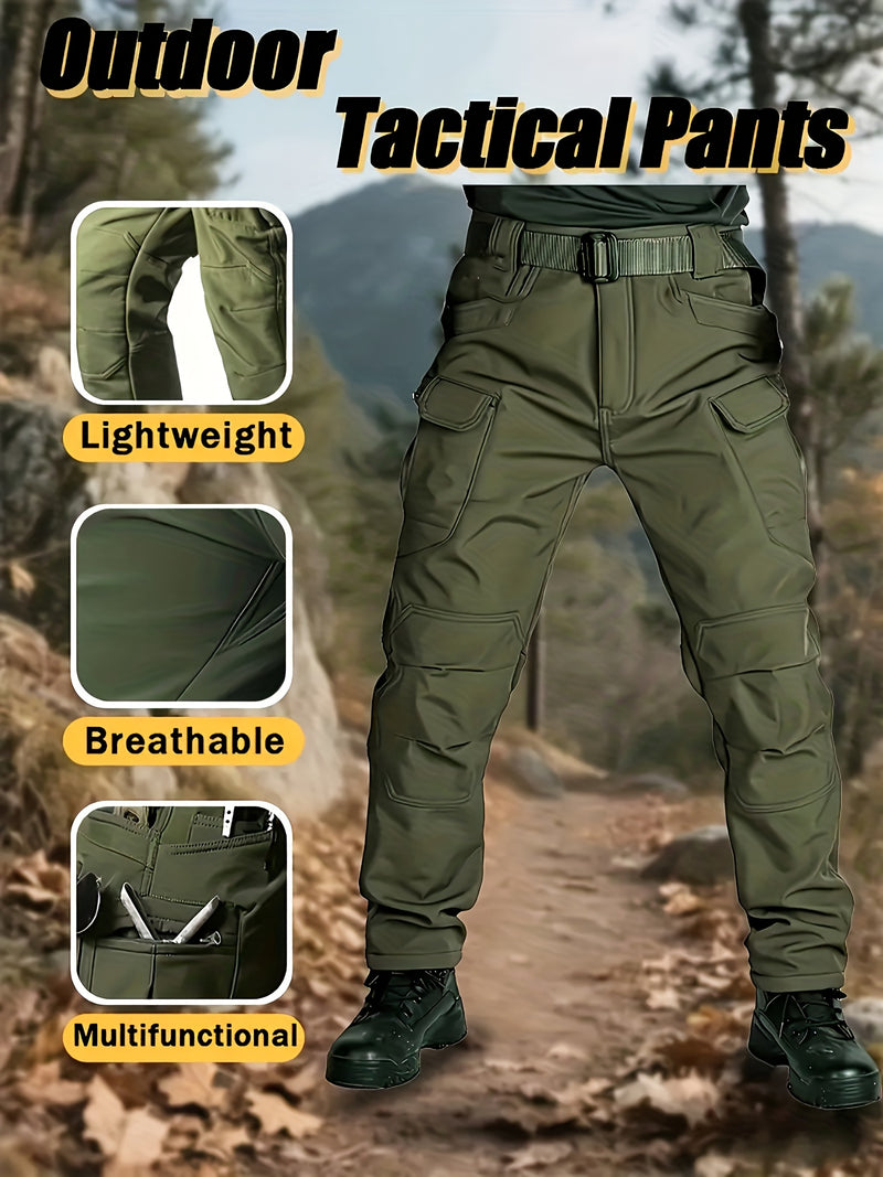 Outdoor Two-Piece Set,Lined Trendy Windproof Warm Motorcycle Hooded.