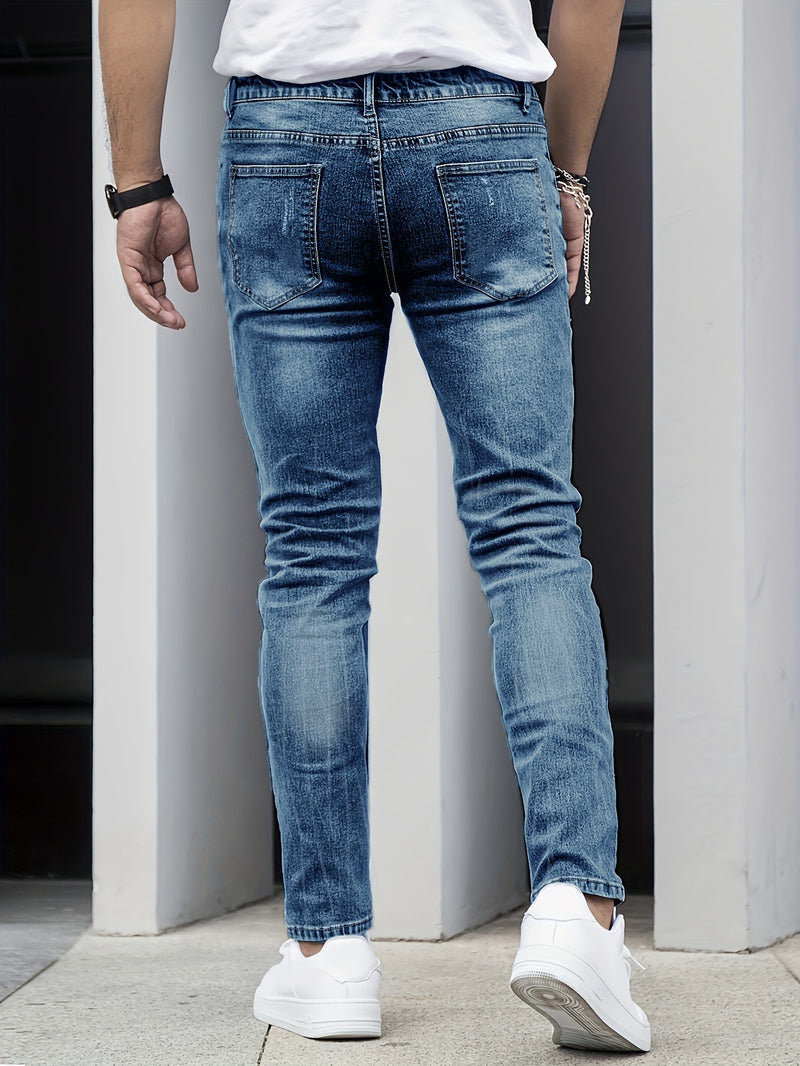 Men's Denim Slim Fit Slimming Black Stretch.