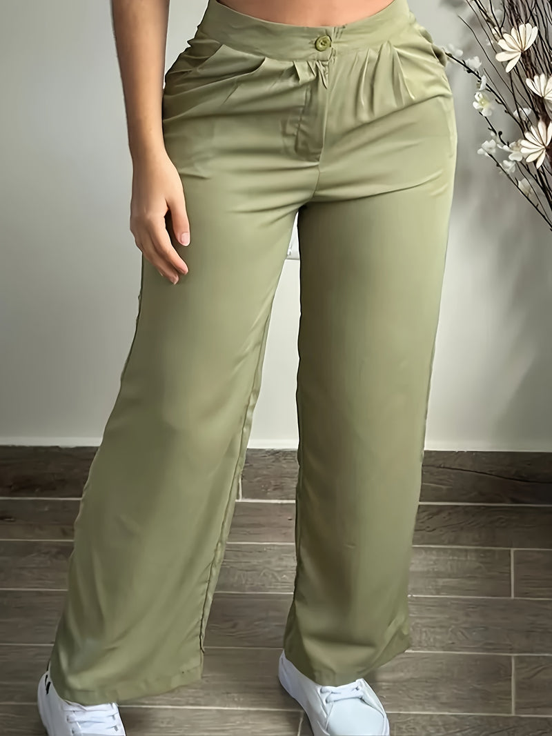 Women's Set with Wide-Leg Pants And Tank Top.
