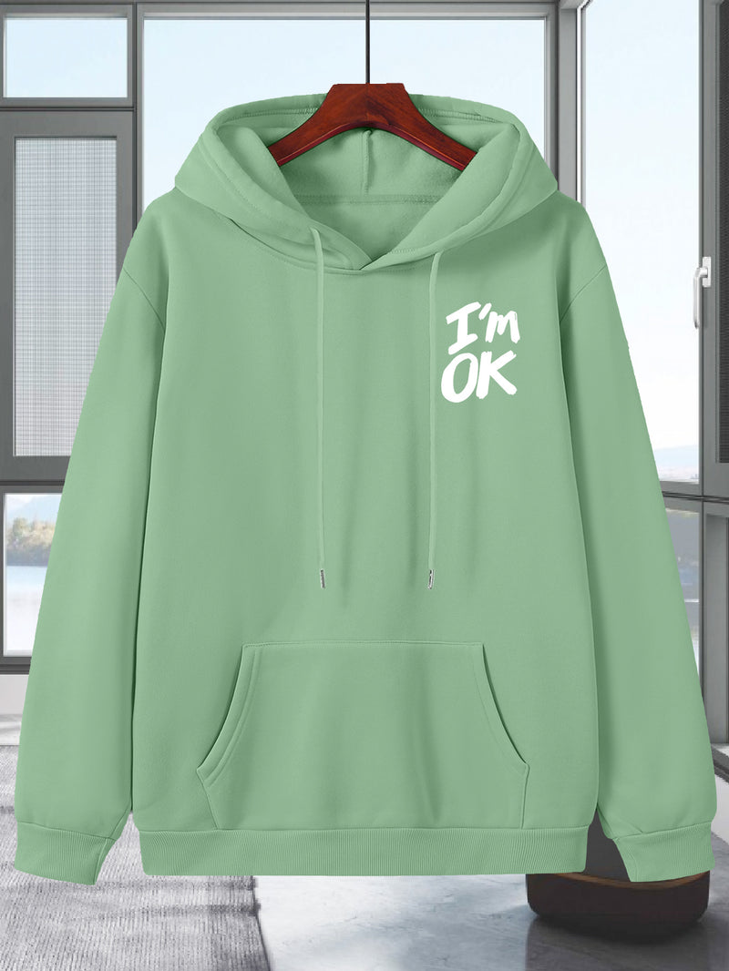 Men's Hooded Sweatshirt.