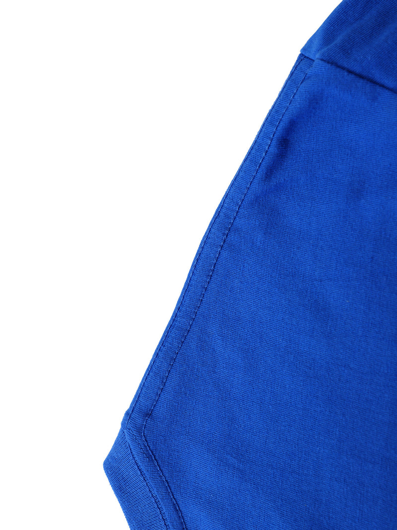 Men's Pure Cotton New Fashion Letter Design Print Casual Short Sleeve.