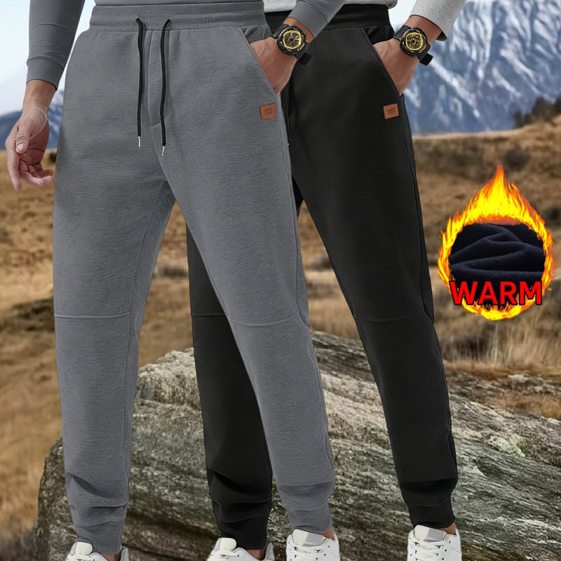 2pcs Men's Autumn Winter Casual Pants.