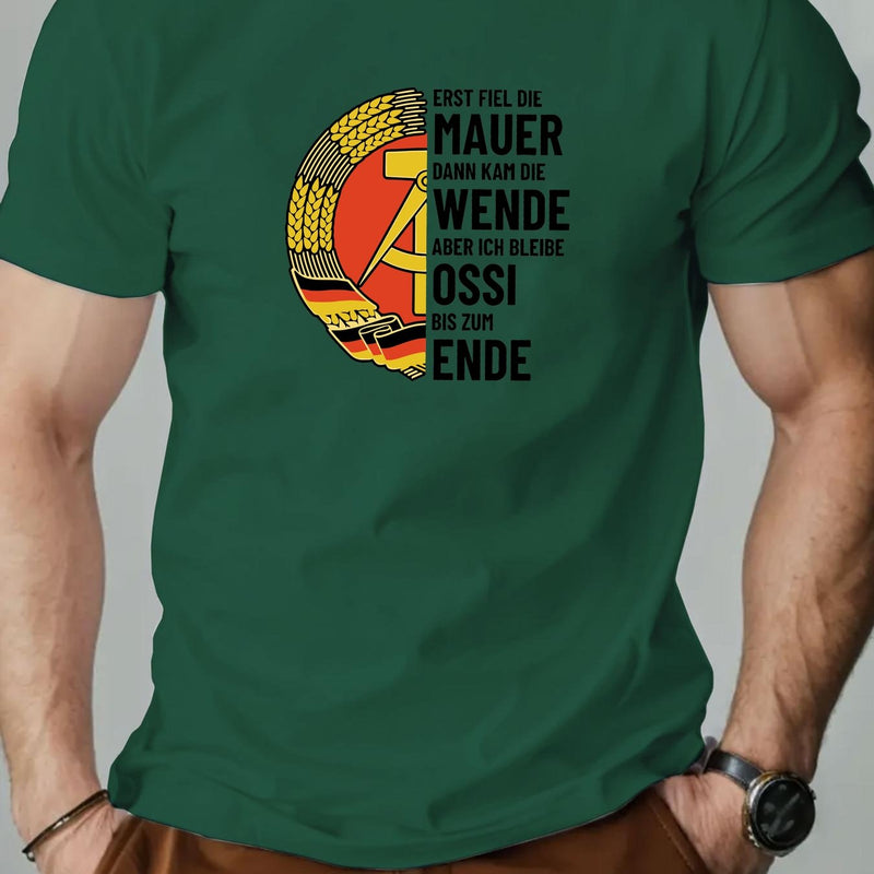 Men's Casual Crew Neck Short T-Shirt.