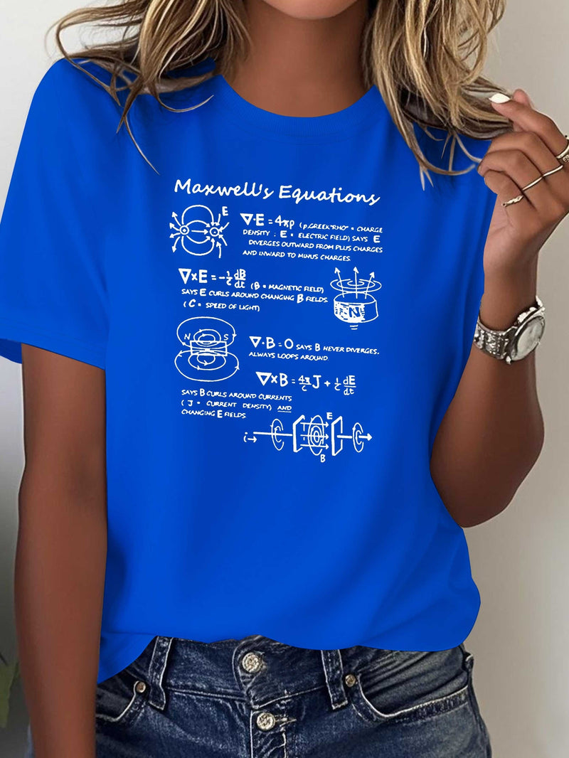 Women’s Casual Short Sleeve T-Shirt.