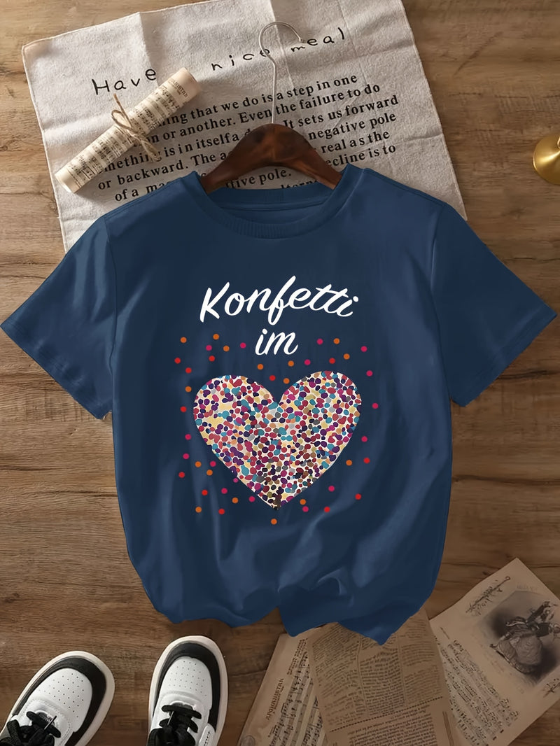 Women’s Casual Short Sleeve T-Shirt.