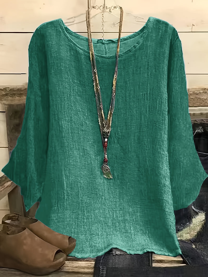 Oversized Casual Women'S T-Shirt.