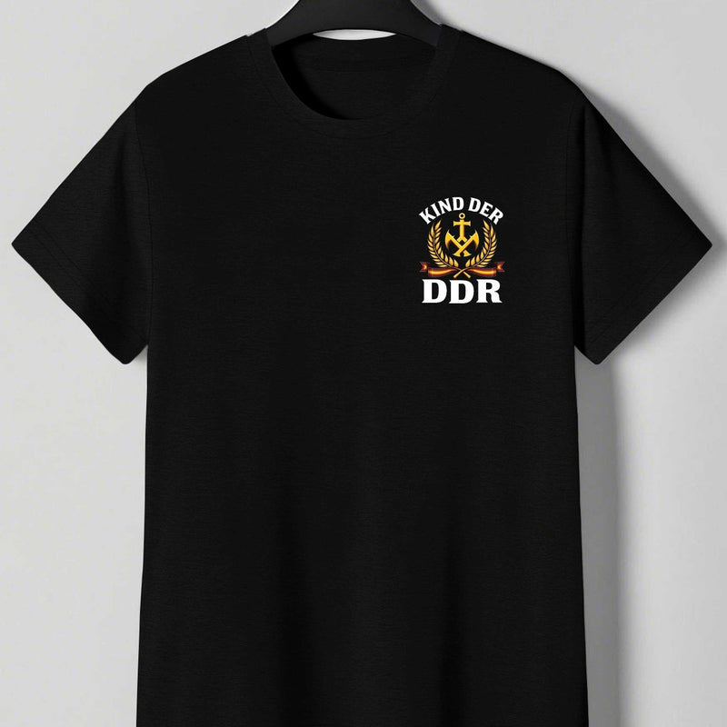Men'S Casual Summer T-Shirt with Bold DDR