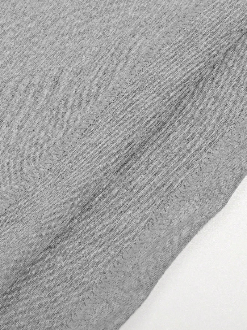 4 pcs  Men's Trendy Solid Color T-Shirts.