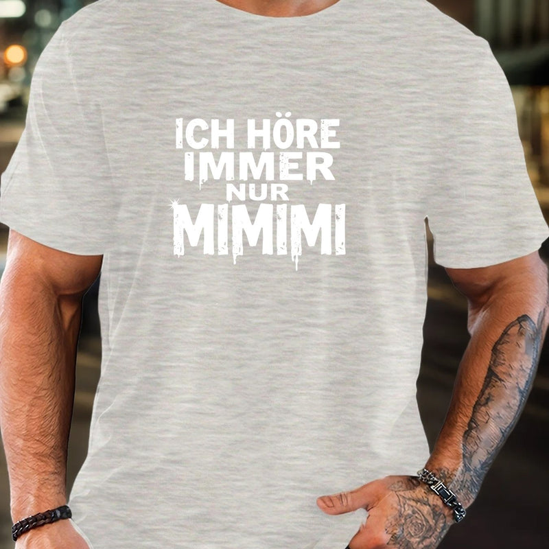 Men's Casual Summer T-Shirt.