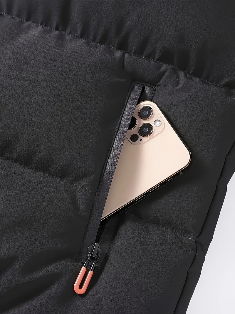 Men's Winter Padded Coat, Casual, Trendy, Versatile, Comfortable.